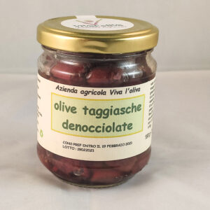 Olive taggiasche denocciolate