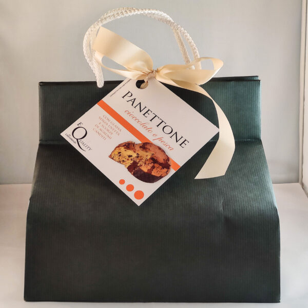 Panettone cioccolato e pesca